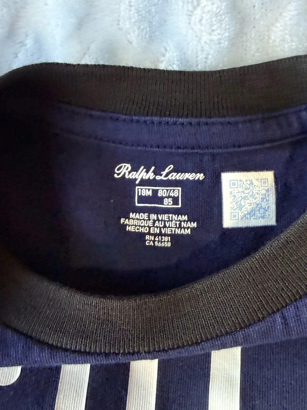 Ralph Lauren ColorBlock Cotton Jersey Graphic Tee EUC 18M